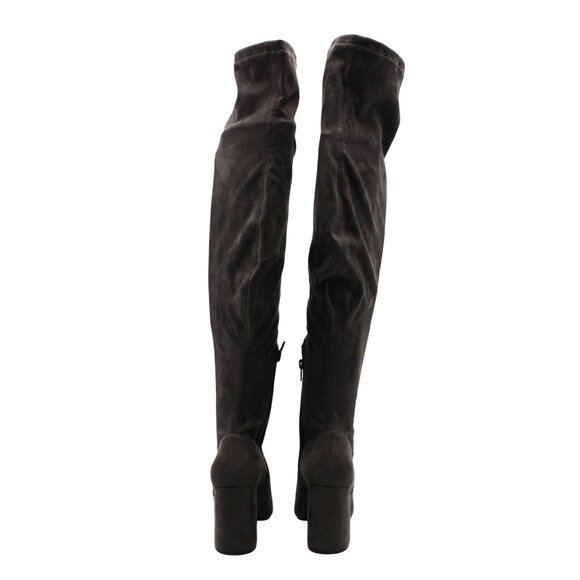 Steve Madden Womens Jacoby Pointed Toe Block Heel Over-the-Knee Boots - Picture 7 of 7